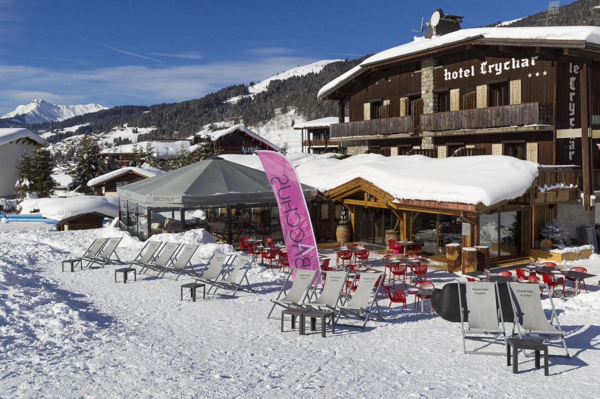 Hotel Spa Crychar Les Gets Exterior foto